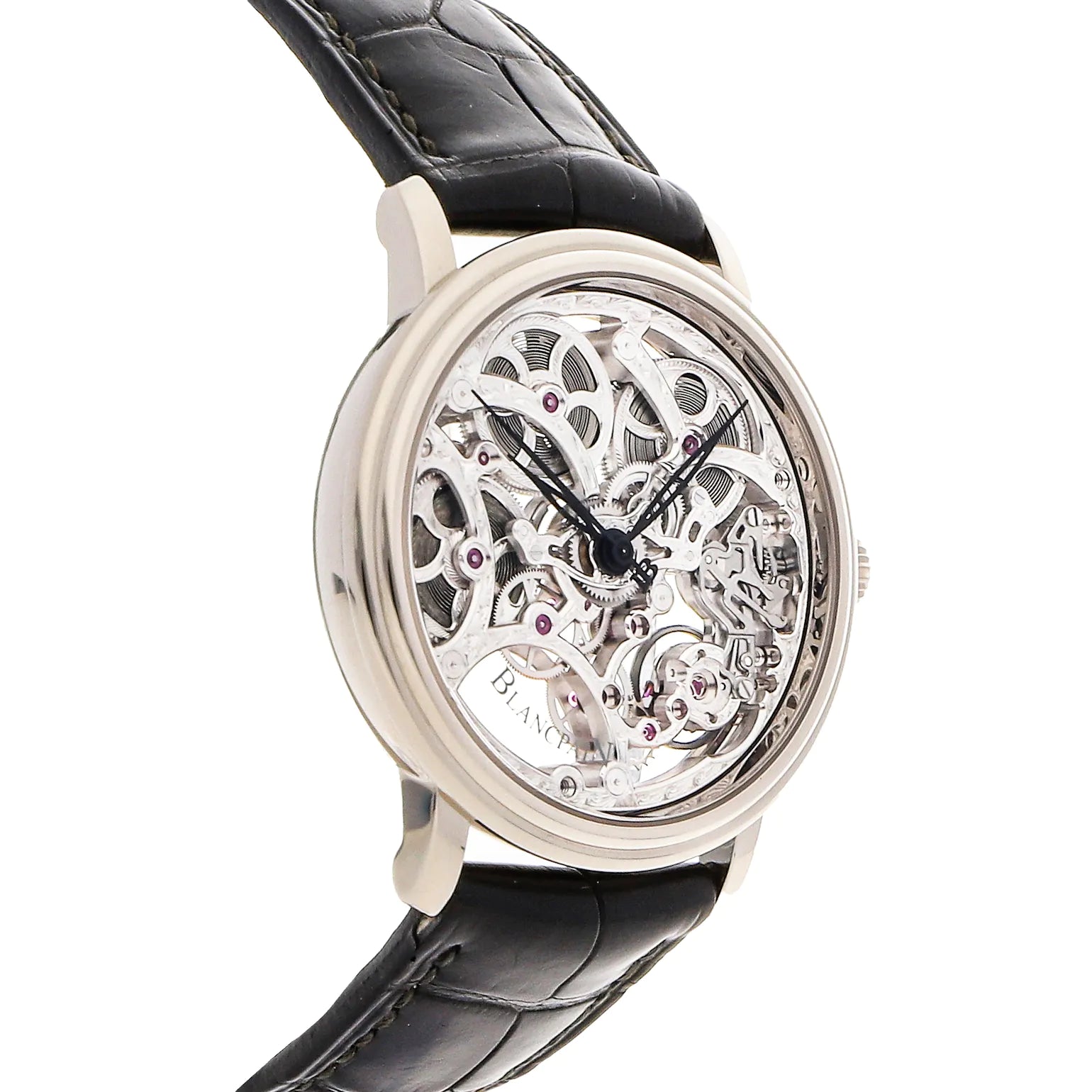 Blancpain villeret squelette online 8 jours