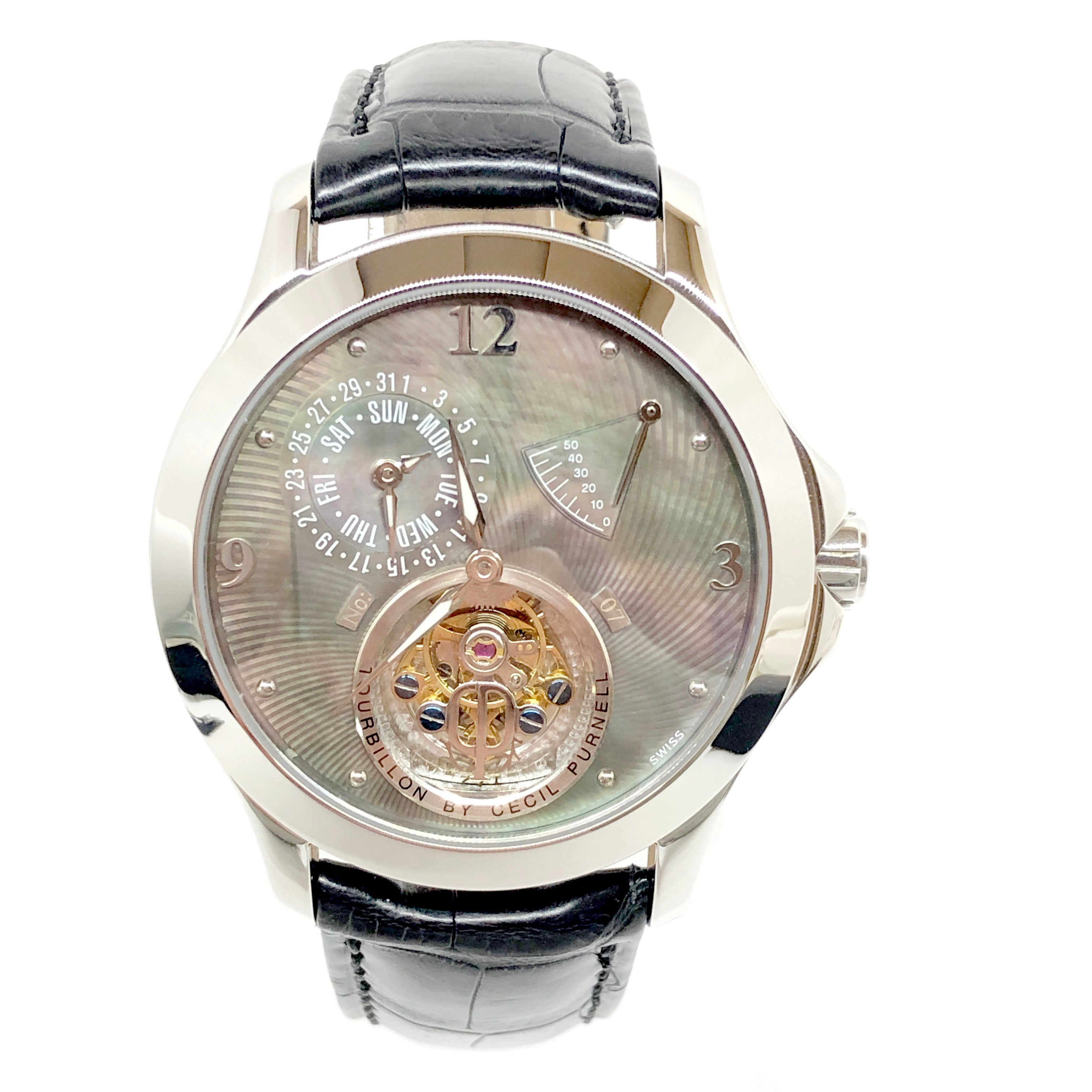 Cecil Purnell Tourbillon Stainless Steel Watch Limited Edition, 30230 – AN  LUXURY WATCHES